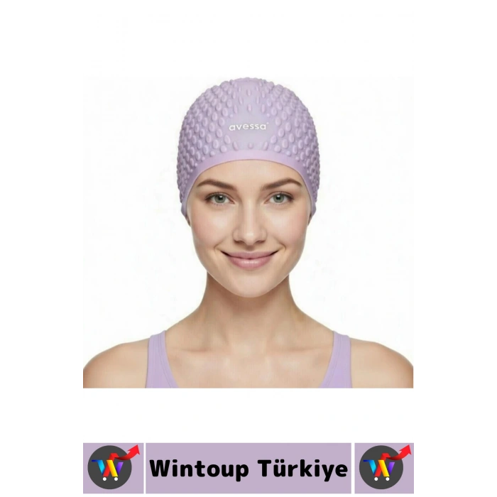 #Bone Su Sızdırmaz Esnek Yumuşak Silikon Havuz Deniz Yüzme Kulağa Su Geçirmez Büyük Beden Saç Bonesi