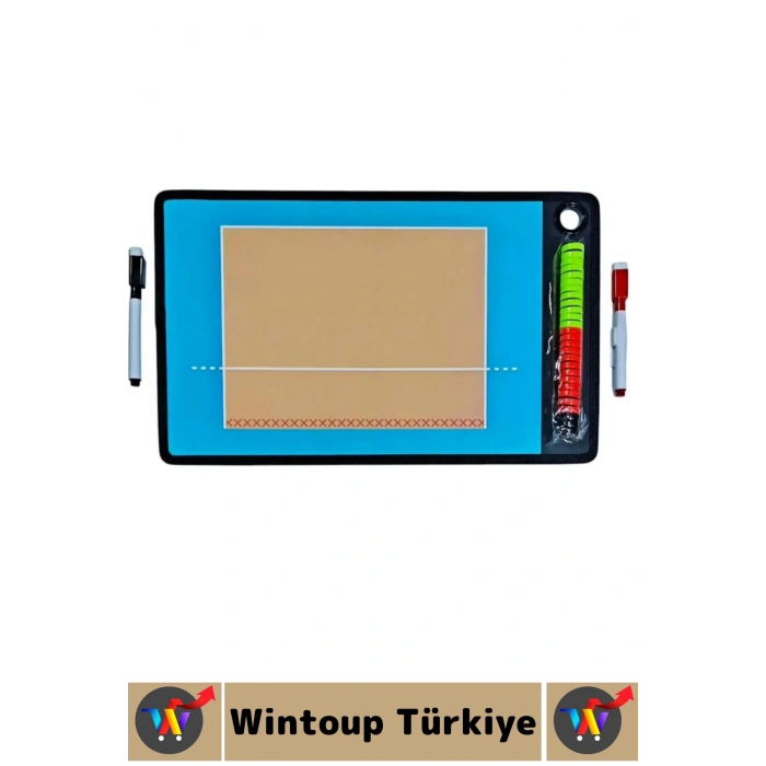 #VoleybolTaktik Profesyonel Amatör Okul Tam Yarı Saha Çift Taraf Mıknatıslı Voleybol Taktik Tahtası