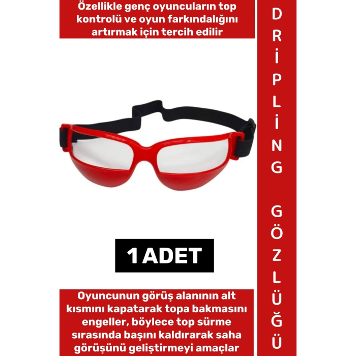 #DriplingGözlüğü Bisiklet Kayak Basketbol Antrenman Etkili Top Sürme Ayarlanabilir Dripling Gözlüğü