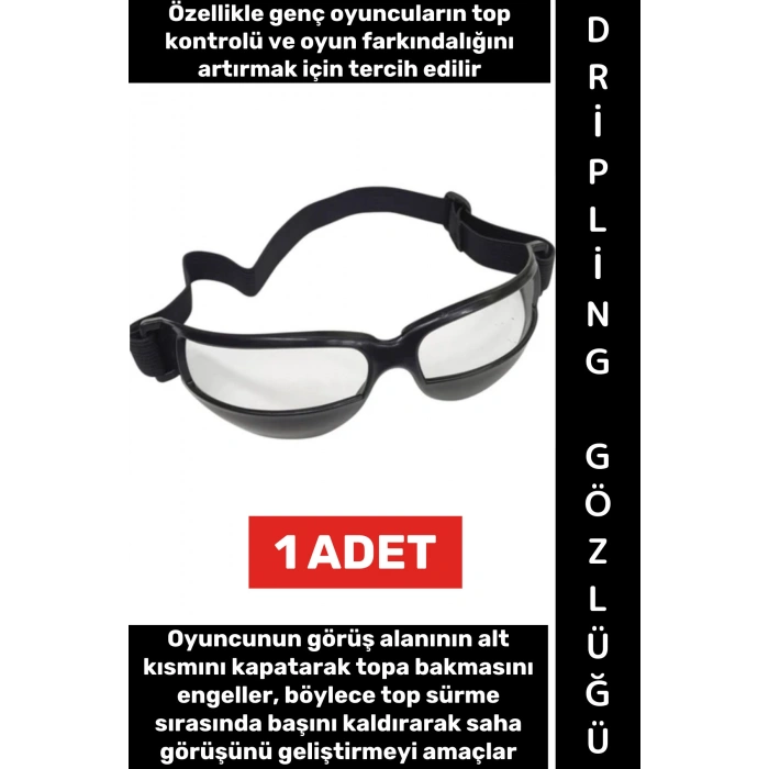 #DriplingGözlüğü Bisiklet Kayak Basketbol Antrenman Etkili Top Sürme Ayarlanabilir Dripling Gözlüğü