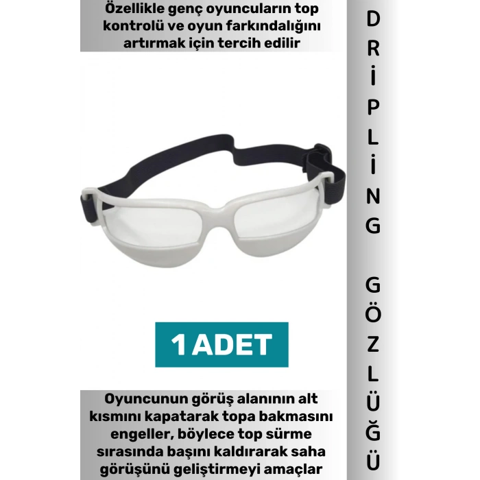 #DriplingGözlüğü Bisiklet Kayak Basketbol Antrenman Etkili Top Sürme Ayarlanabilir Dripling Gözlüğü