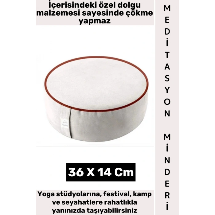 #MeditasyonMinderi Ultra Konforlu Rahat Outdoor Kamp Yoga Stüdyosu Meditasyon Minderi 36 X 14 Cm