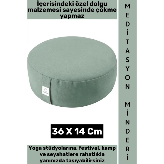 #MeditasyonMinderi Ultra Konforlu Rahat Outdoor Kamp Yoga Stüdyosu Meditasyon Minderi 36 X 14 Cm