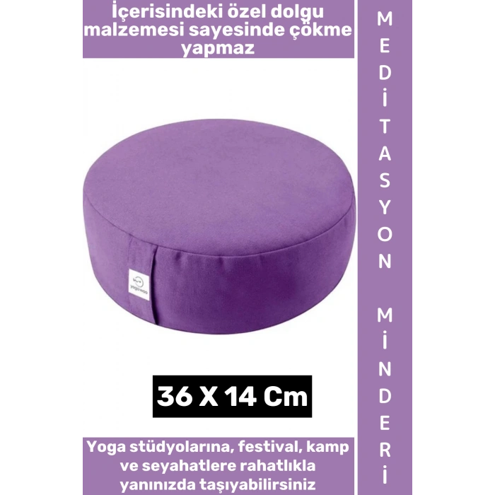 #MeditasyonMinderi Ultra Konforlu Rahat Outdoor Kamp Yoga Stüdyosu Meditasyon Minderi 36 X 14 Cm