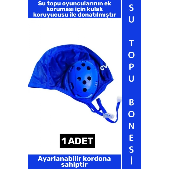 #SuTopuBone Klora Dayanıklı Çok Şık Kadın Erkek Ayarlanabilir Kordonlu Kulak Korumalı Su Topu Bonesi