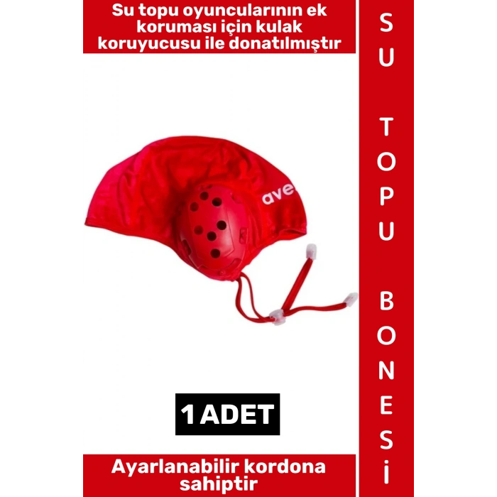 #SuTopuBone Klora Dayanıklı Çok Şık Kadın Erkek Ayarlanabilir Kordonlu Kulak Korumalı Su Topu Bonesi