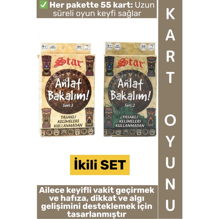 #OyunSeti Aile Arkadaş Grup Hafıza Dikkat Algı Çocuk Gelişimi Eğitici Kelime Kart Oyunu İkili Set