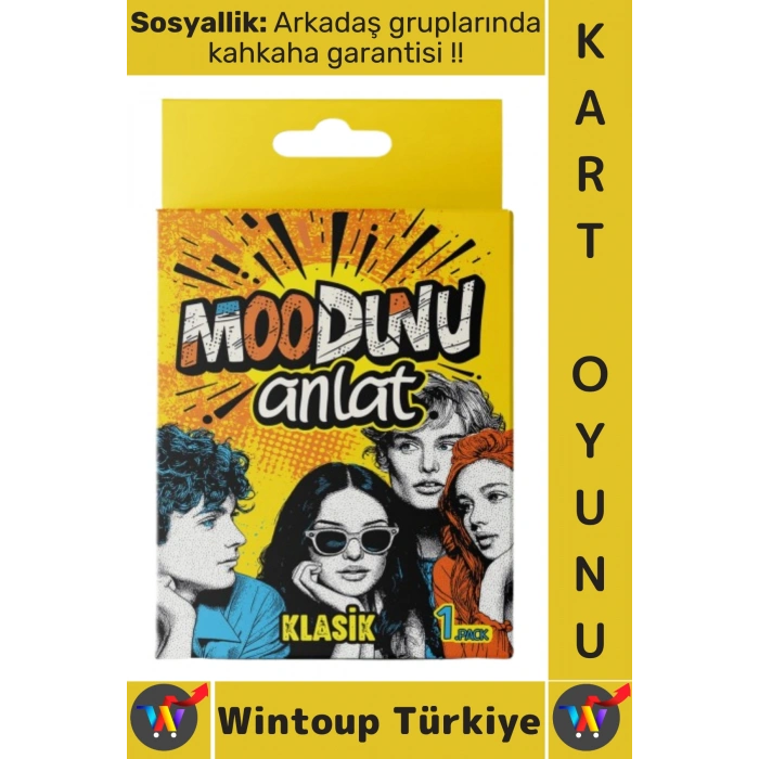 #KartOyun Arkadaş Grup Yaratıcılık Sosyallik Kültürel Bağ Eğlence Kart Oyunu Moodunu Anlat-Klasik 1