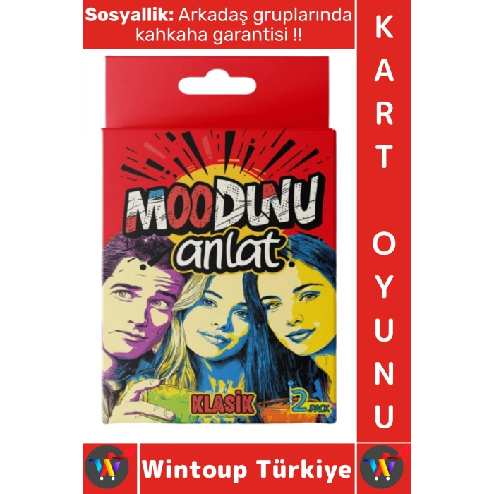 #KartOyun Arkadaş Grup Yaratıcılık Sosyallik Kültürel Bağ Eğlence Kart Oyunu Moodunu Anlat-Klasik 2