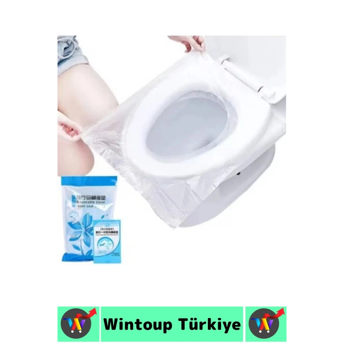 #KlozetPoşeti Çanta Boy Hijyenik Tam Kapama Her Biri Tek Kullanım Tuvalet Klozet Kapak Poşeti 200lü