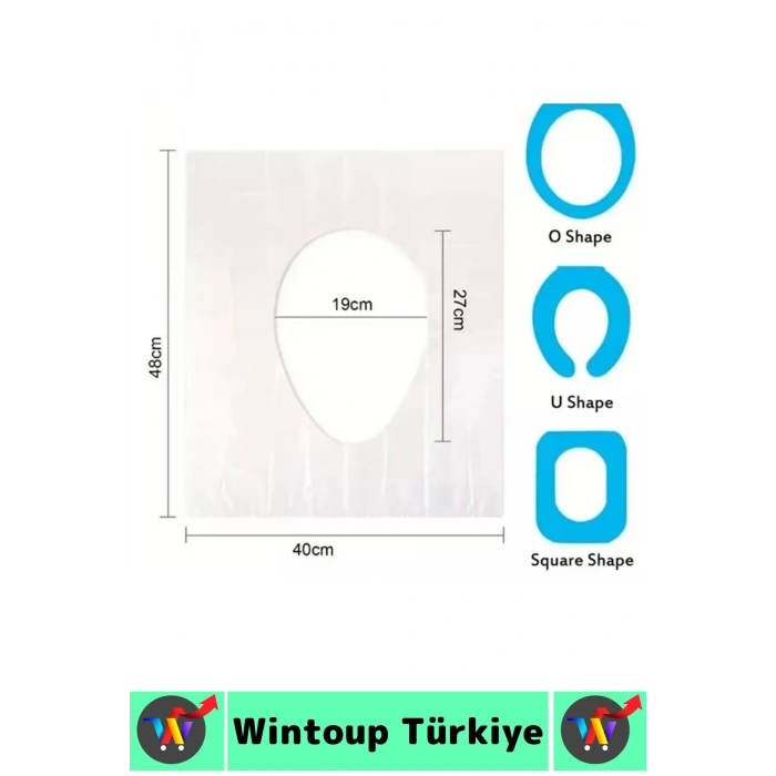 #KlozetPoşeti Çanta Boy Hijyenik Tam Kapama Her Biri Tek Kullanım Tuvalet Klozet Kapak Poşeti 200lü