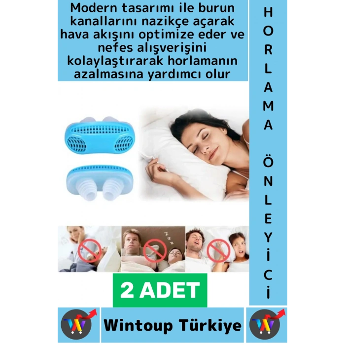 #HorlamaÖnleyici Rahat Nefes Alıp Verme Uyku Seyahat Horlama Azaltıcı Önleyici Burun Aparatı 2 Adet