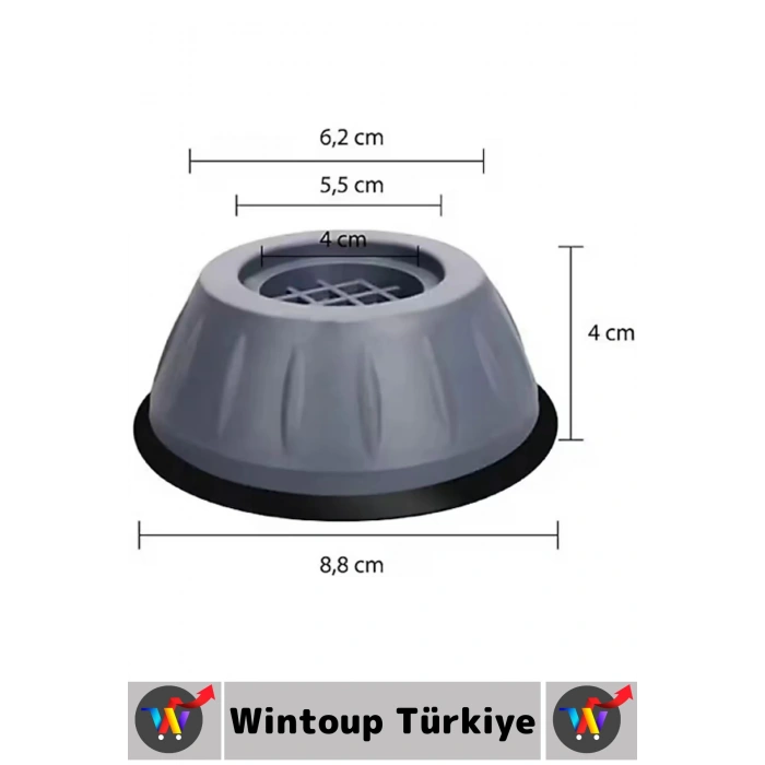 #TitreşimÖnleyici Kaydırmaz Ses Titreşim Önleyici Çamaşır Makinesi Mobilya Sabitleyici Ayak 12 Adet