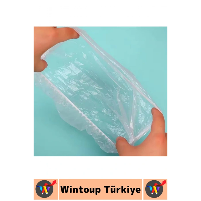 #TabakBonesi Hava Almaz Bozulma Önleyen Yemek Saklama Tazelik Lastikli Tencere Tabak Bonesi 200 Adet