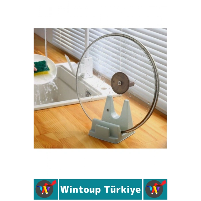 #MutfakStandı Özel Su Tutucu Hazneli Tabak Tencere Kapağı Kesme Tahtası Tutucu Pratik Mutfak Standı