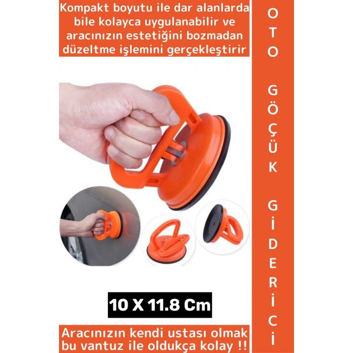 #GöçükGiderici Kompakt Araba Otomobil Kaporta Vakum Oto Araç Göçük Giderici Pratik Büyük Boy Vantuz