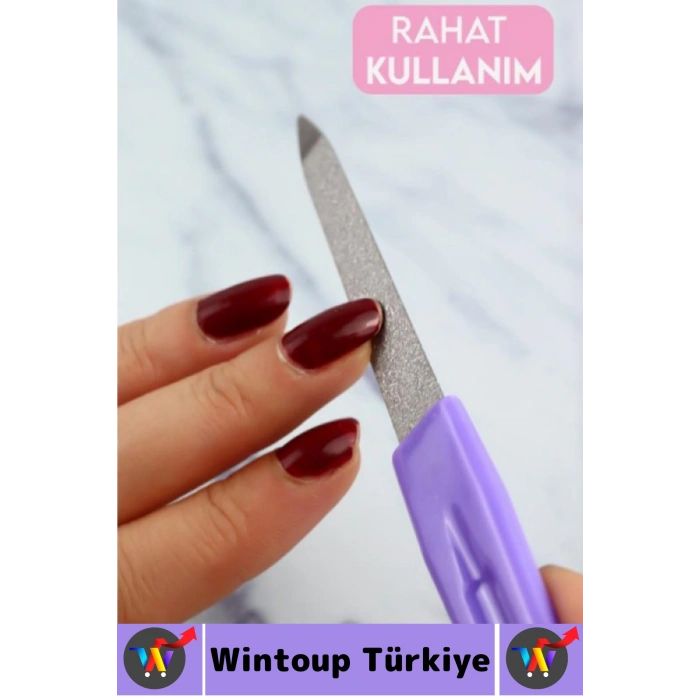 #TırnakBakım El Ayak Bakım Manikür Aparatı Kesme Şekillendirme Pratik Tırnak Makası Törpü İkili SET