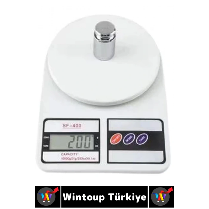 #MutfakTartısı Ekstra Hassasiyet Terazi Aşırı Yük Göstergesi LCD Ekran Mutfak Tartısı 10 Kg 2 Adet