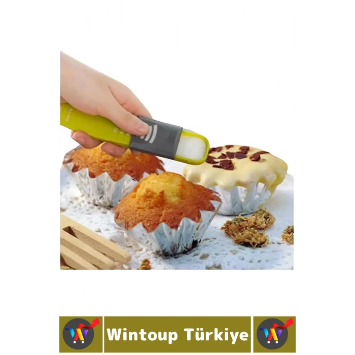 #ÖlçümKaşığı Tuz Şeker Kahve Yağ Baharat Supplement Ayarlanabilir 5 Gr/ML Hassas Ölçüm Kaşığı 2 Adet