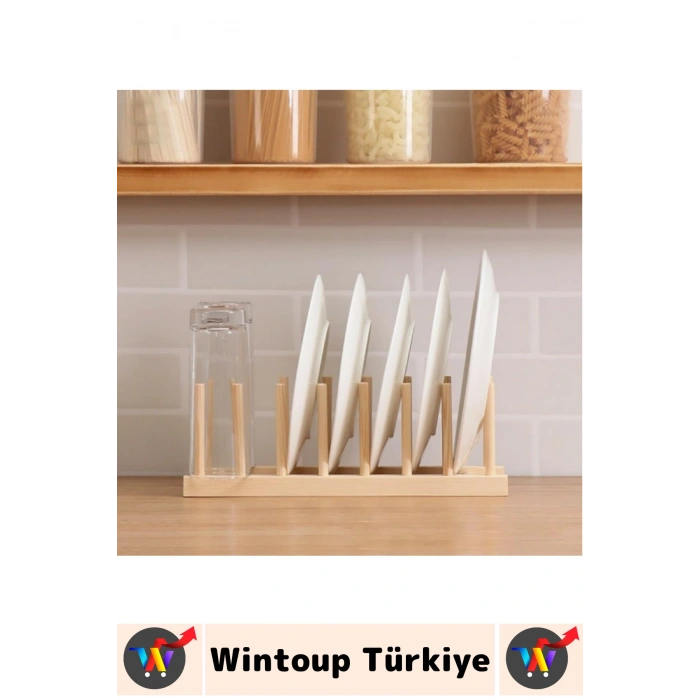 #Stand Montajsız Mutfak Banyo Dolap İçi Tezgah Üstü Düzenleyici Çok Amaçlı Ahşap Görünüm Bambu Stand