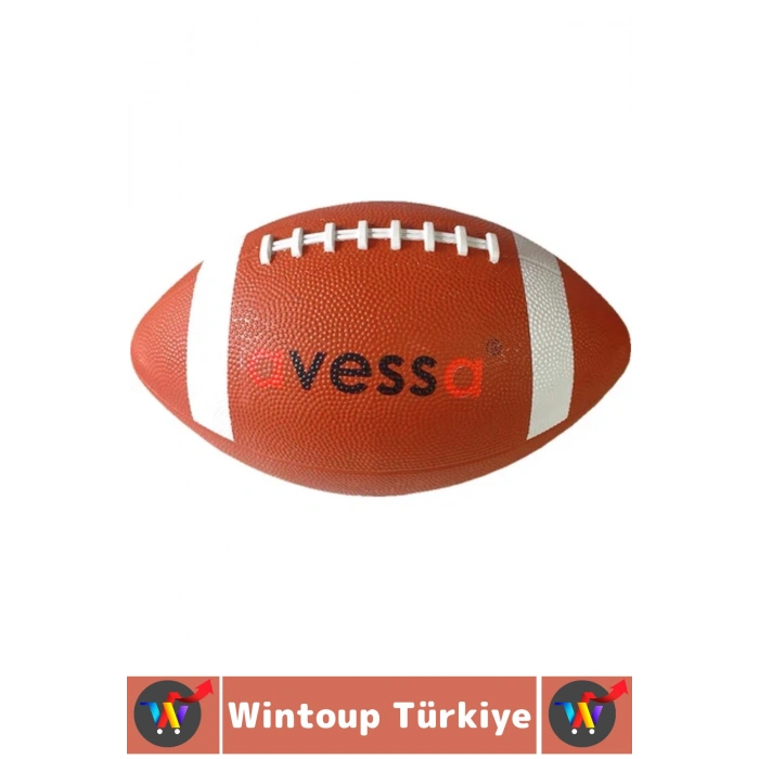 #Top Profesyonel Genç Yetişkin Maç Antreman Rugby Suya Dayanıklı Kauçuk Amerikan Futbol Topu 9 No