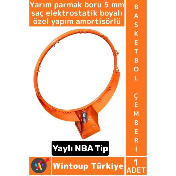 #Basketbol Dayanıklı Profesyonel Spor Okulu Kurs Saha Antrenman Yaylı NBA Tipi Şık Basketbol Çemberi