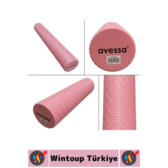 #FoamRoller Spor Fitness Egzersiz Pilates Yoga Esneme Bacak Sırt Omuz Kalça Masajlı Uzun Foam Roller