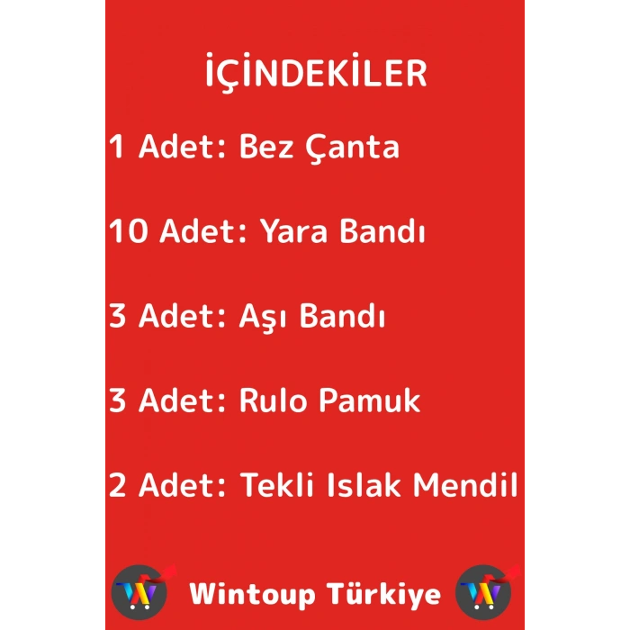 #İlkYardımÇantası Acil Müdahale Ev Iş Yeri Okul Outdoor Kamp Spor Ecza Bez Çantalı İlk Yardım Seti