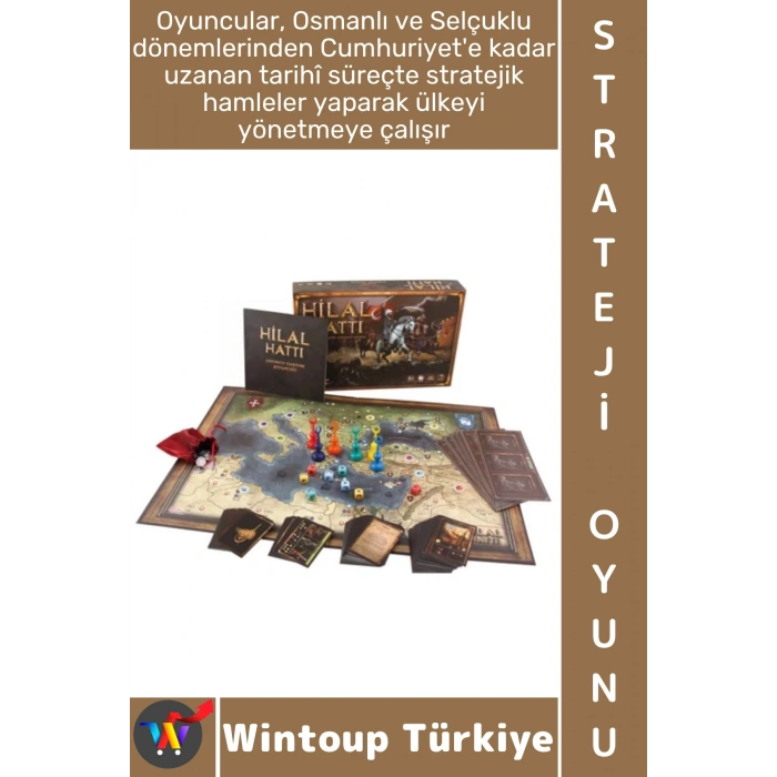 #Oyun Eğitici Osmanlı Selçuklu Cumhuriyet Türk Tarihi Eskitme Görünümlü Strateji Oyunu Hilal Hattı