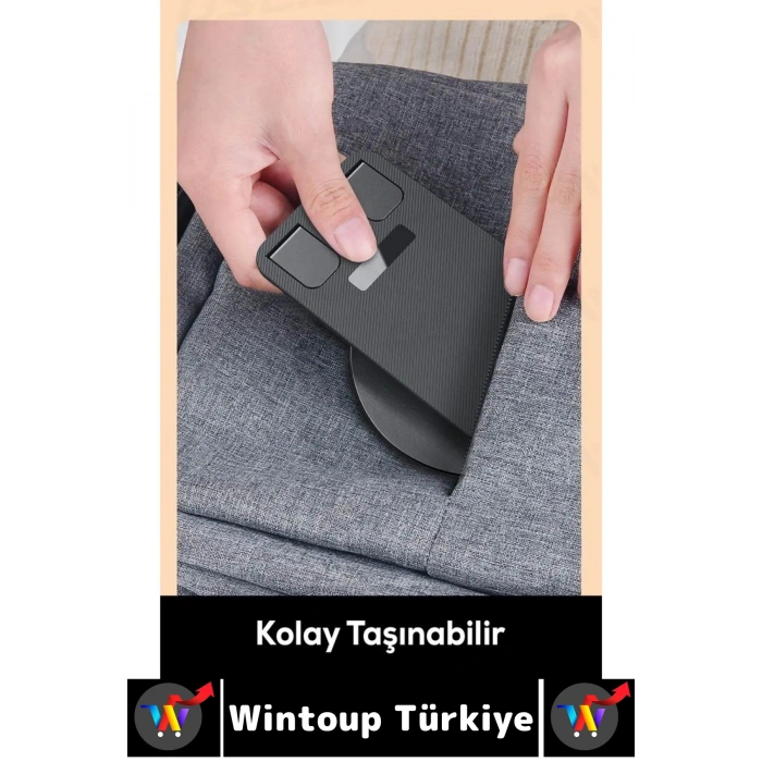 #TelefonTutucu 360 Derece Döner Telefon Kolay Şarj Edebilme Kablo Geçirme Hazneli Şık Telefon Tutucu