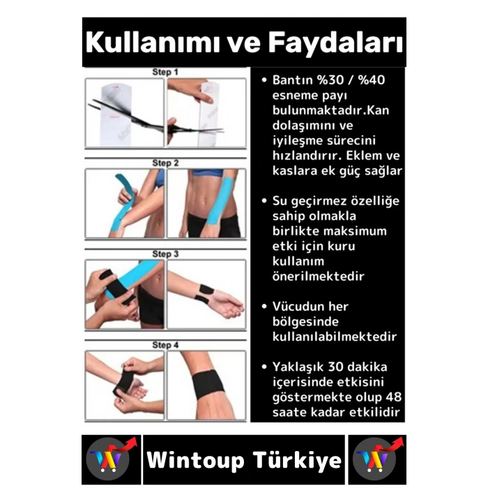 #AğrıBandı Uzun Süre Etki Kas Bacak Kol Boyun Sırt Omuz Karın Kalça Mavi Siyah Ağrı Bandı İkili SET