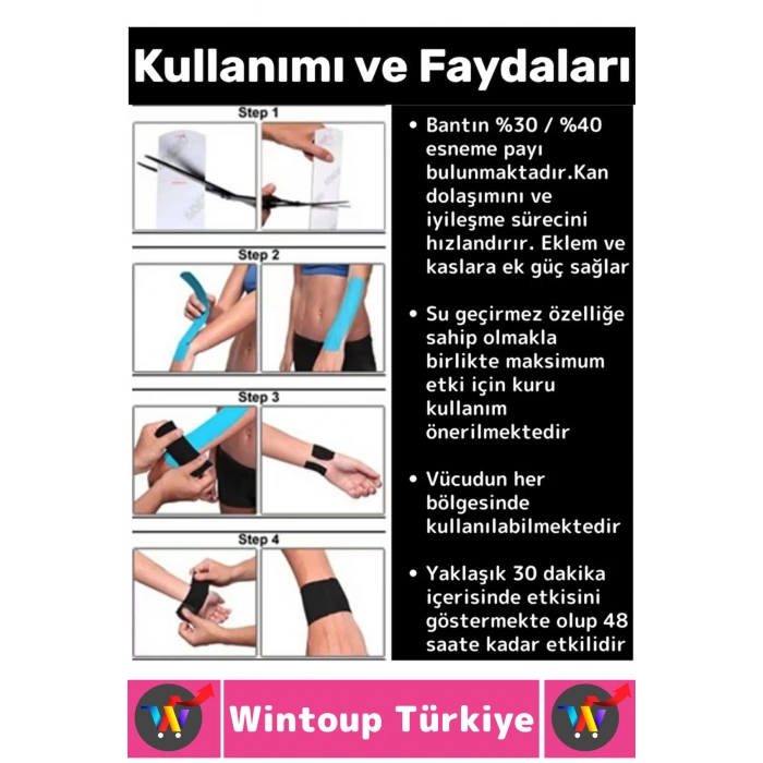 #AğrıBandı Uzun Süre Etki Kas Bel Bacak Kol Boyun Sırt Omuz Karın Kalça Pembe Isı Ağrı Bandı 2 Adet