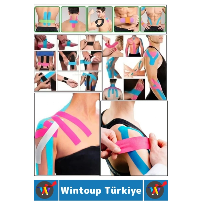 #AğrıBandı Uzun Süre Etkili Kas Bel Bacak Kol Boyun Sırt Omuz Karın Kalça Mavi Isı Ağrı Bandı 2 Adet