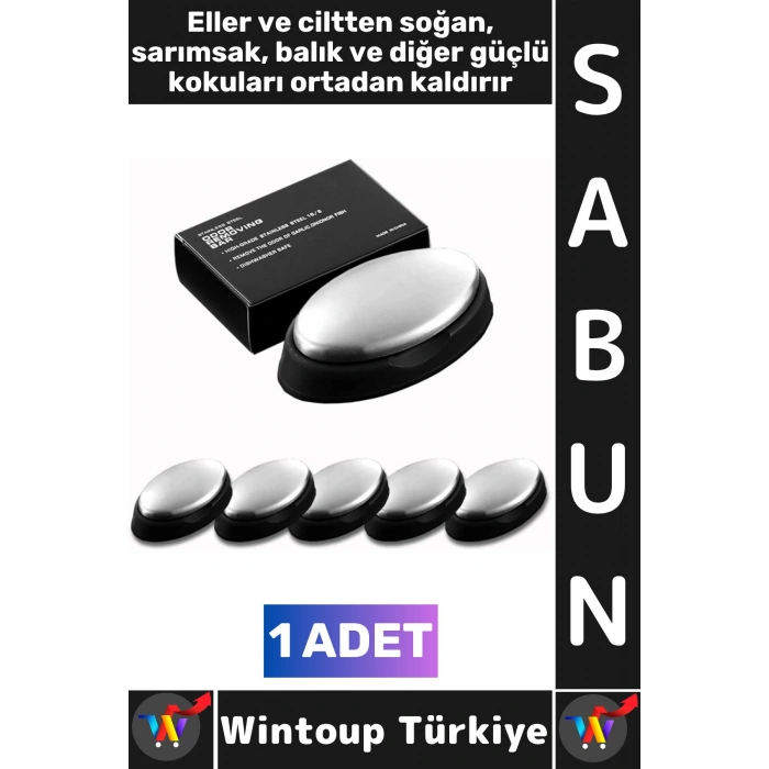#Sabun Özel Üretim Soğan Sarımsak Balık Ağır Güçlü Kötü Koku Giderici Hijyenik Pratik Metal Sabun