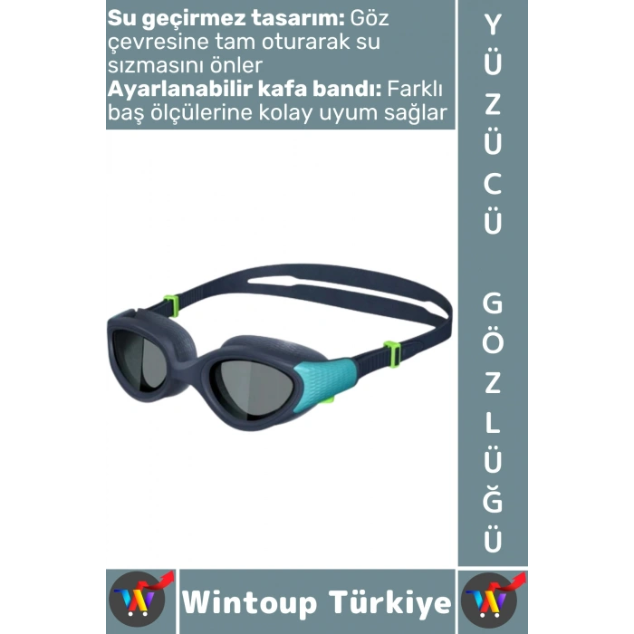 #Gözlük Yetişkin Çocuk Su Sızdırmaz Buğu Önleyici Çok Şık Ayarlanabilir Deniz Havuz Yüzücü Gözlüğü
