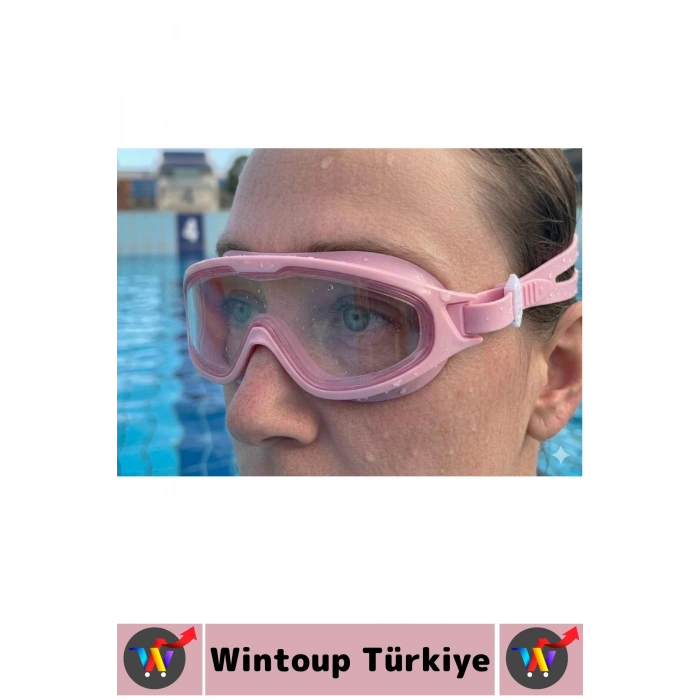 #Gözlük Yetişkin Çocuk Sızdırmaz Buğu Önleyici UV Korumalı Lens Çok Şık Ayarlanabilir Yüzücü Gözlüğü