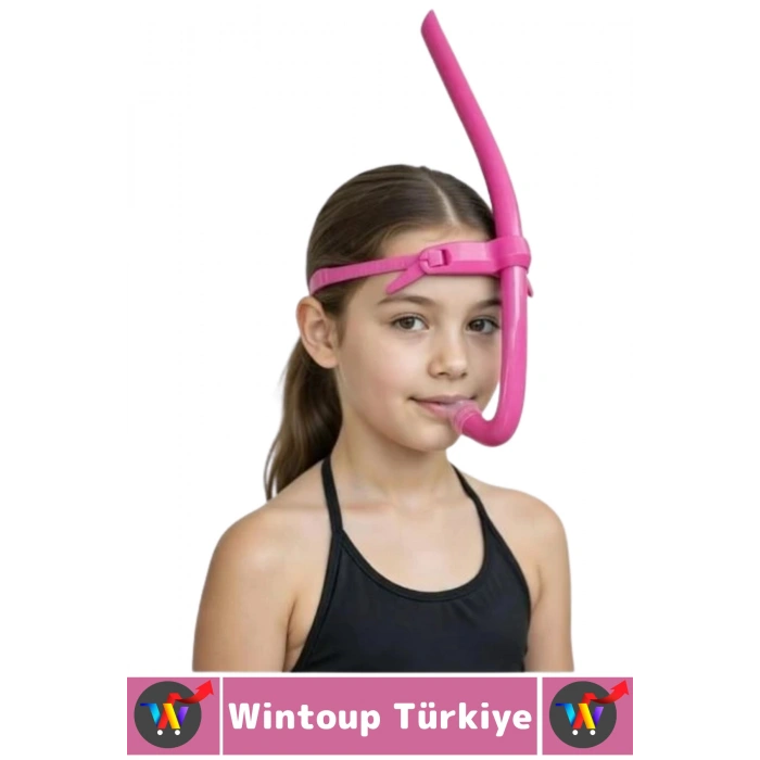 #Şnorkel Konforlu Yüksek Görüş Açı Havuz Deniz Yüzme Eğitim Ayarlanabilir Kayış Önden Dalış Şnorkeli