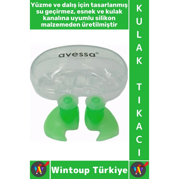 #KulakTıkacı Konforlu Esnek Su Geçirmez Gürültü Önleyen Havuz Deniz Dalış Yüzme Silikon Kulak Tıkacı
