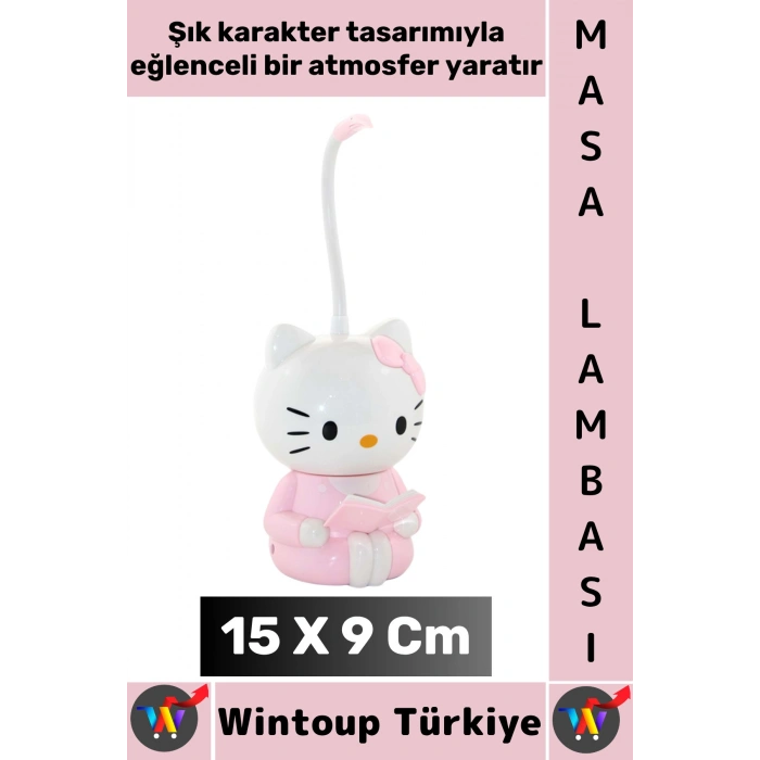 #Hediye Dekoratif Çocuk Bebek Odası Işık Hediyelik Şık Karakter Figürlü Masa Gece Lambası 15 X 9 Cm