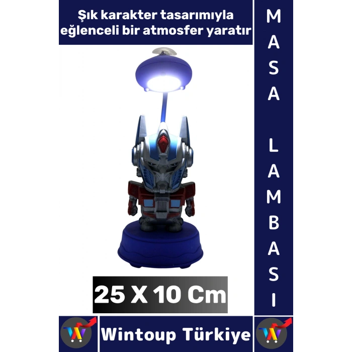 #Hediye Dekoratif Bebek Çocuk Genç Odası Işık Hediyelik Şık Figürlü Gece Masa Lambası 25 X 10 Cm