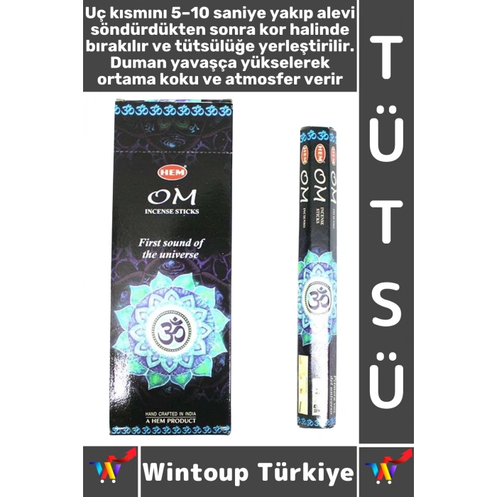 #Tütsü Ev Ofis Meditasyon Yoga Enerji Odaklanma Zihinsel Açılım Chakra Hoş Uzun Kokulu Çubuk Tütsü
