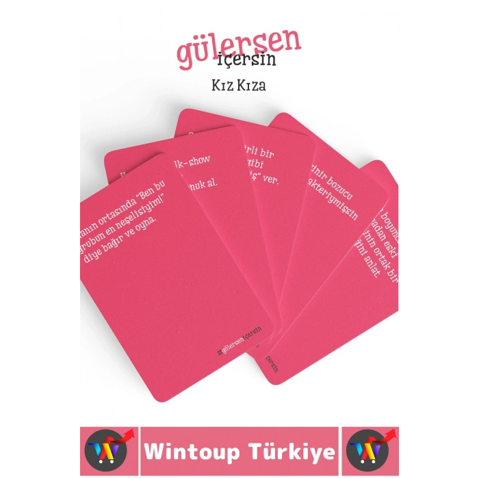 #Oyun Eğlenceli Grup Kamp Ev Arkadaş Ortamı Komik Görev Ceza Kart Oyunu Gülersen İçersin-Kız Kıza