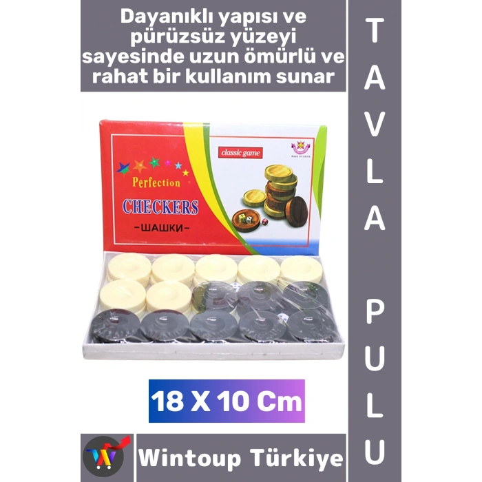 #Tavla Yüksek Kaliteli Kırılma Çizilmeye Dayanıklı Pürüzsüz Parlak Yüzey Kamp Seyahat Ev Cafe Kahvehane Akrilik Tavla Pulu 30lu Set
