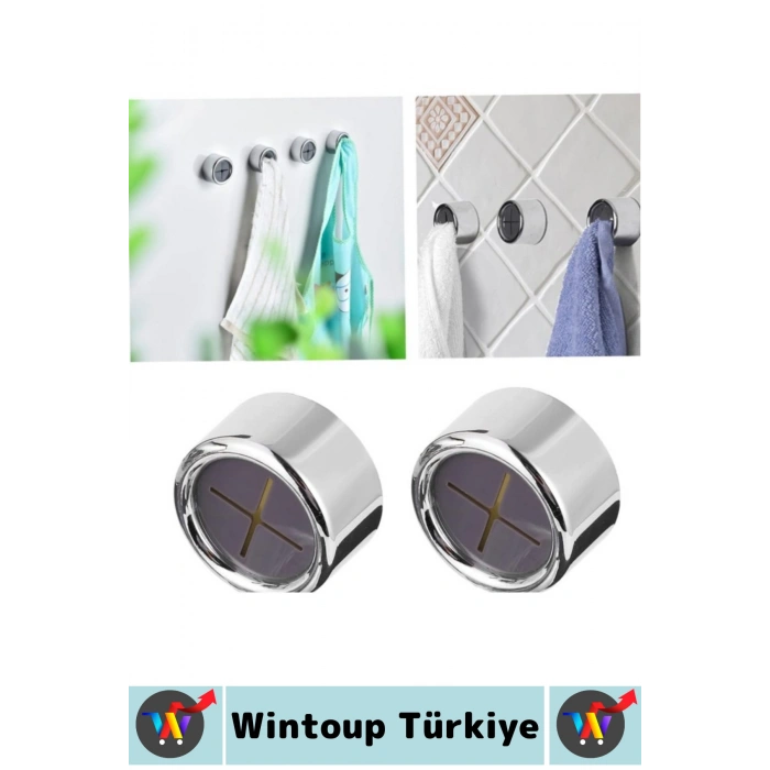 #Askı Montajsız Kendinden Yapışkanlı Kaydırmaz Mutfak Banyo Balkon Bez Lif Küçük Aksesuar Krom Kaplama Şık Estetik Pratik Tak Çıkar Havlu Askısı 1 Adet