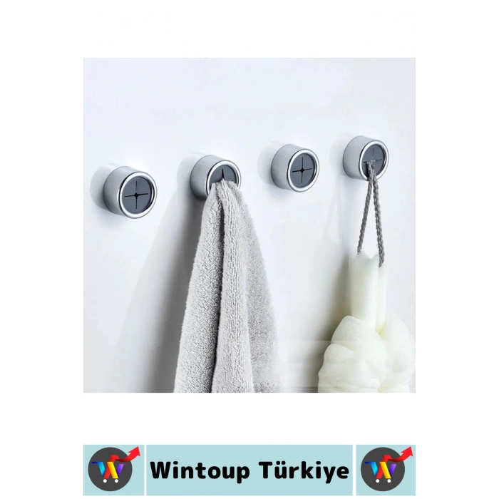 #Askı Montajsız Kendinden Yapışkanlı Kaydırmaz Mutfak Banyo Balkon Bez Lif Küçük Aksesuar Krom Kaplama Şık Estetik Pratik Tak Çıkar Havlu Askısı 2 Adet