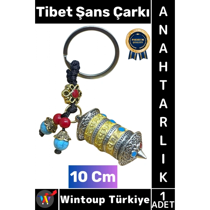 #Hediye Dekoratif Hediyelik Ev Ofis Meditasyon Ruhsal Denge Geleneksel Bereket Pozitif Koruyucu Enerji İnancı Çok Şık Tibet Şans Çarkı Anahtarlık 10 Cm