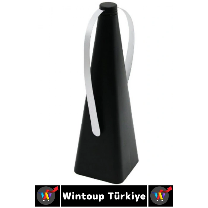 #SinekKovar Kamp Outdoor Piknik Restoran Ev Oda Banyo Mutfak Piramit Gövde PVC Kanat Pervane Masa Üstü Taşınabilir Pratik Pilli Sinek Kovucu Makine 25 Cm