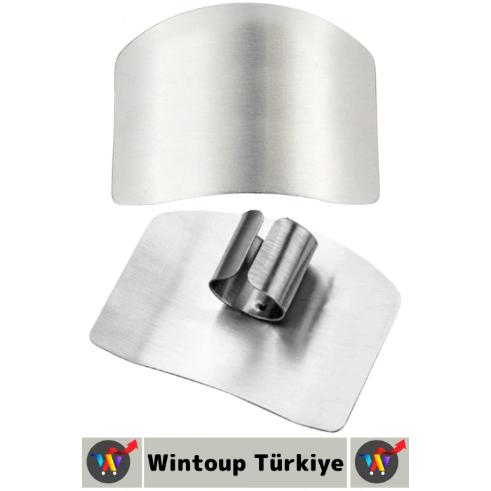 #Mutfak Hafif Kompakt Her Parmak Tipine Uyumlu Mutfak Yemek Hazırlık Et Balık Soğan Meyve Sebze Hızlı Kesme Dilimleme Doğrama Paslanmaz Çelik Parmak Koruyucu Güvenlik Aparatı
