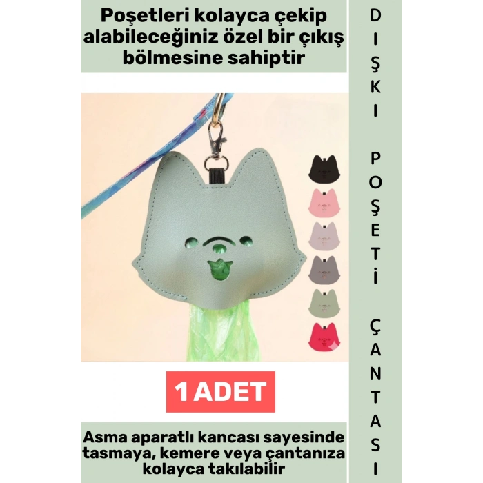 #KöpekTuvalet Evcil Hayvan Sevimli Figürlü Poşet Çıkış Bölmeli Tasma Bel Kemeri Sırt Çantası Kancalı Asma Aparatlı Hijyenik Kedi Köpek Dışkı Poşeti Taşıma Çantası