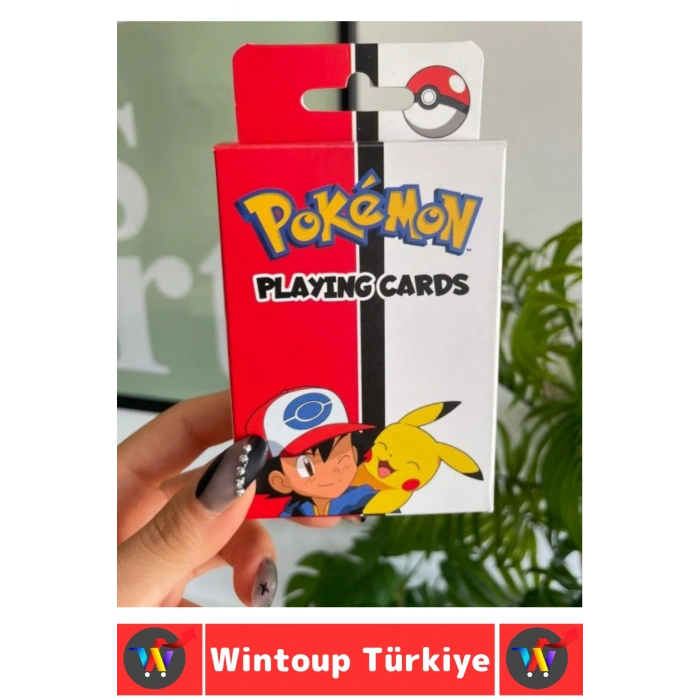 #Oyun Premium Kalite Kolay Yıpranmaz Suya Yırtılmaya Dayanıklı Koleksiyon Anime Karakter Figür Nostaljik Pokemon Kağıt Oyunu İskambil Kartları